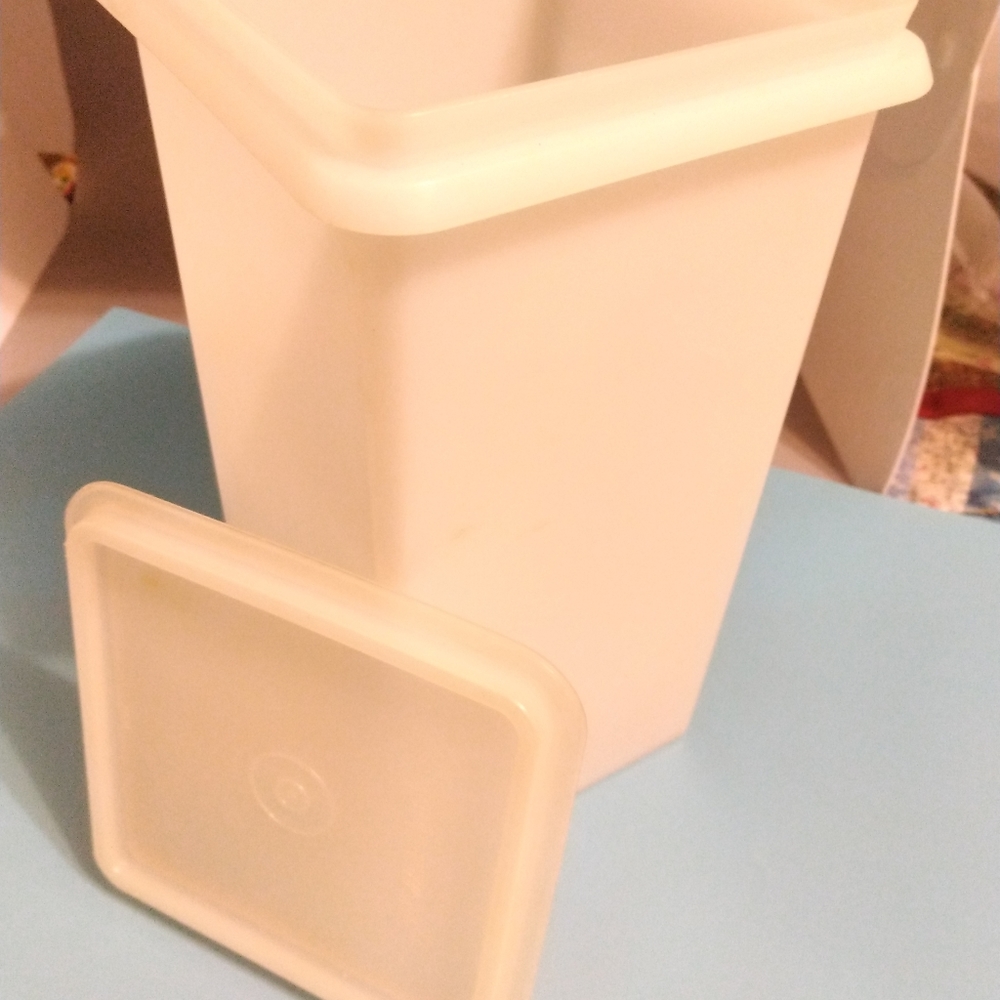 Vintage Tupperware, cracker container